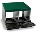 Multi-Compartment Poultry Laying Nesting Boxes with Easy-Clean Plastic Floors
