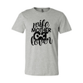 Wife Mother Cat Lover T-Shirt