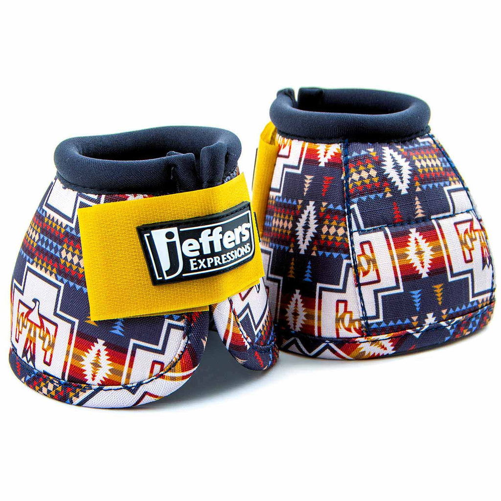 Jeffers Expression No-Turn Bell Boots for Horses, Pair