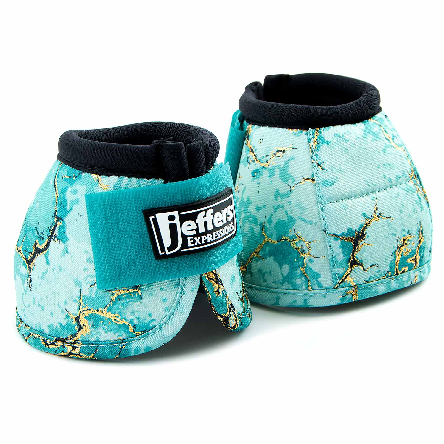 Jeffers Expression No-Turn Bell Boots for Horses, Pair