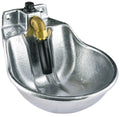 Aluminum Barn Wall Mount Push Valve Horse Waterer