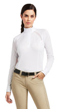 Ariat Women's Sunstopper 2.0 Quarter Zip Equestrian Show Shirt – UPF 50, Moisture-Wicking, Breathable Performance Top
