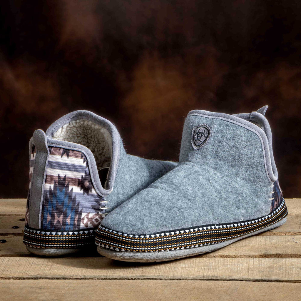 Ariat Women's Southwest Wool Blend Bootie Slippers