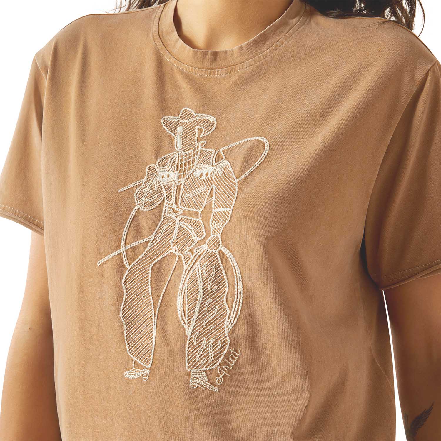 Ariat Womens Buckaroo Embroidered T-Shirt