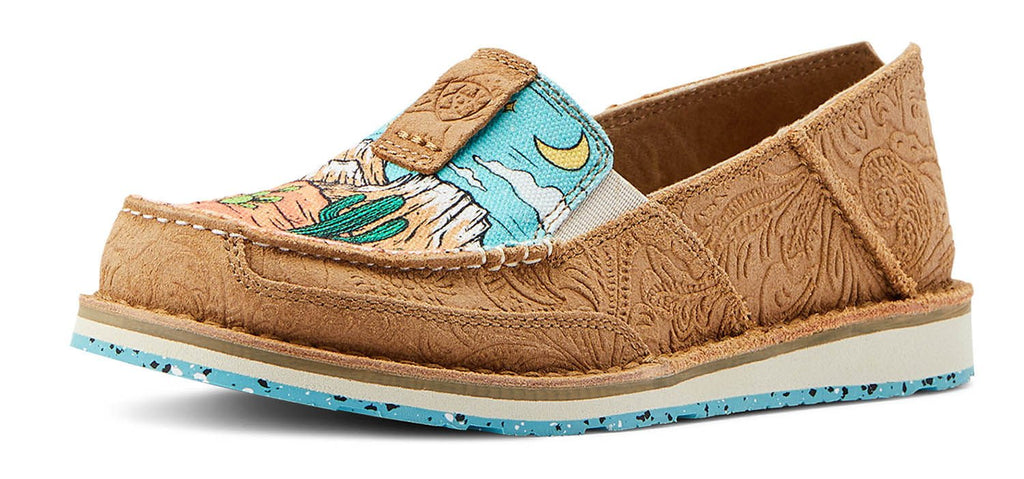 Ariat Women's Cruiser Slip-On Shoes – Comfortable, Lightweight Moc Toe Casual Shoes for Everyday Wear