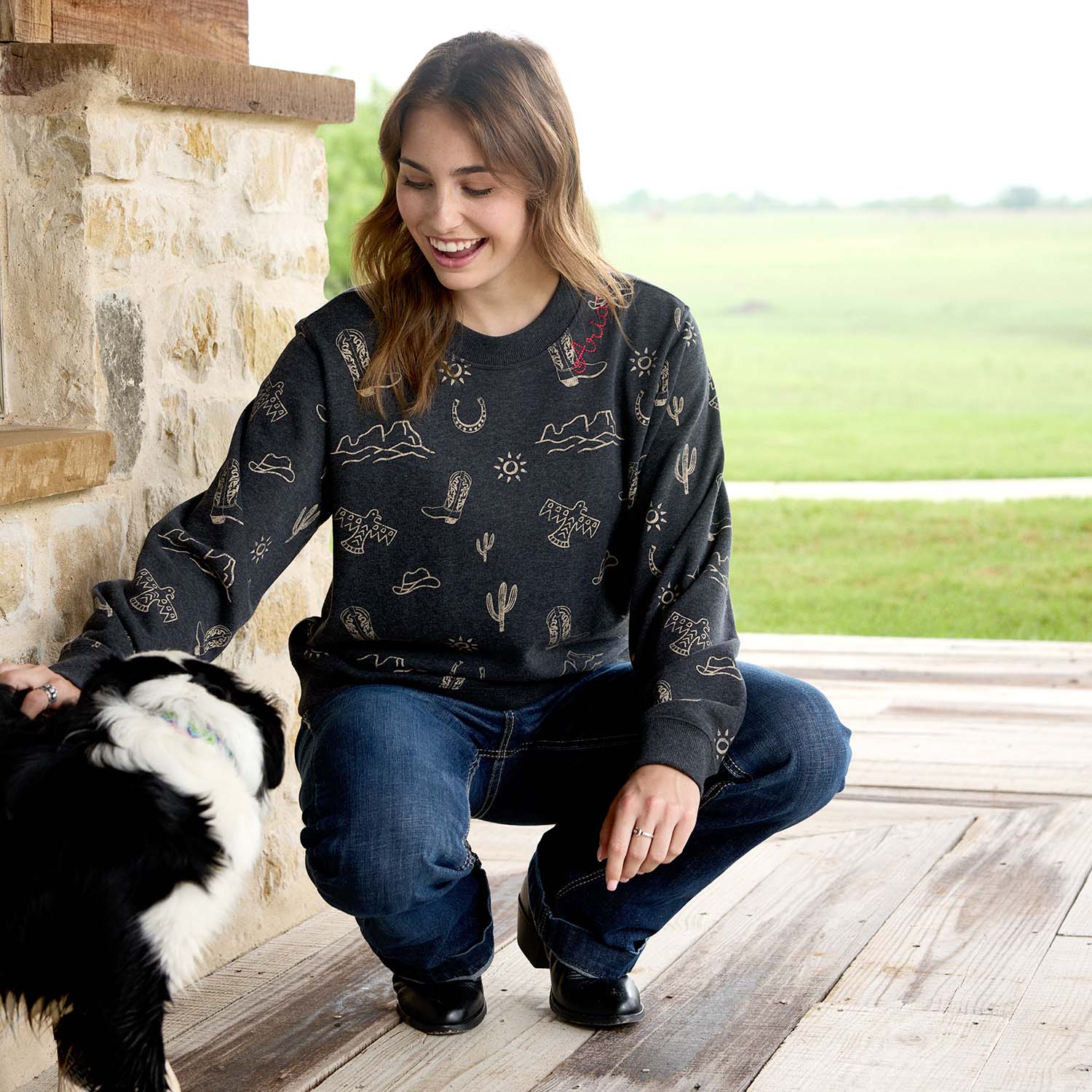 Ariat Womens Essential Crew Sweatshirt