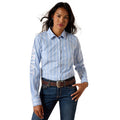 Ariat Women’s Team Kirby Performance Shirt – Stretch Poplin, Athletic Fit