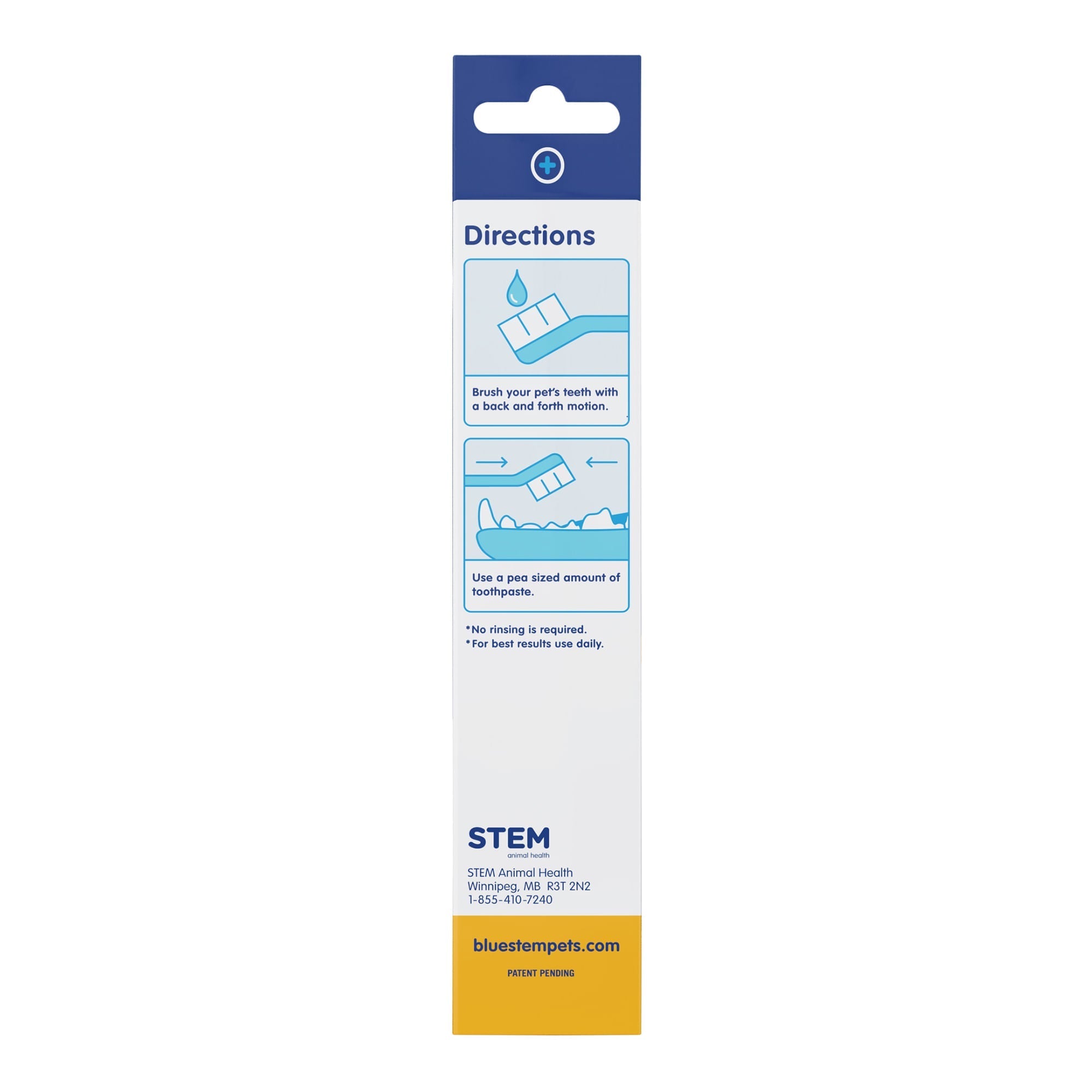 Bluestem Coactiv+ Pet Toothpaste for Dogs and Cats, Chicken Flavor, 2.5 oz