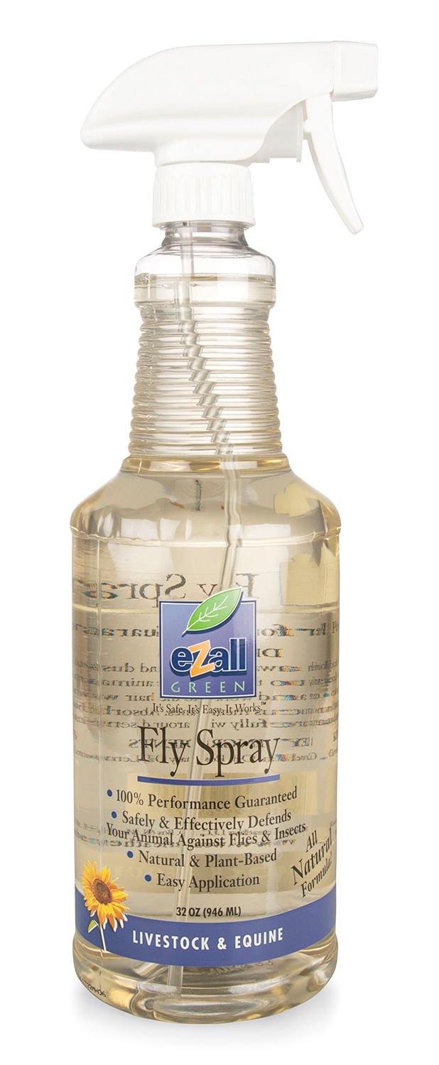 eZall Natural Fly Spray for Horses & Livestock