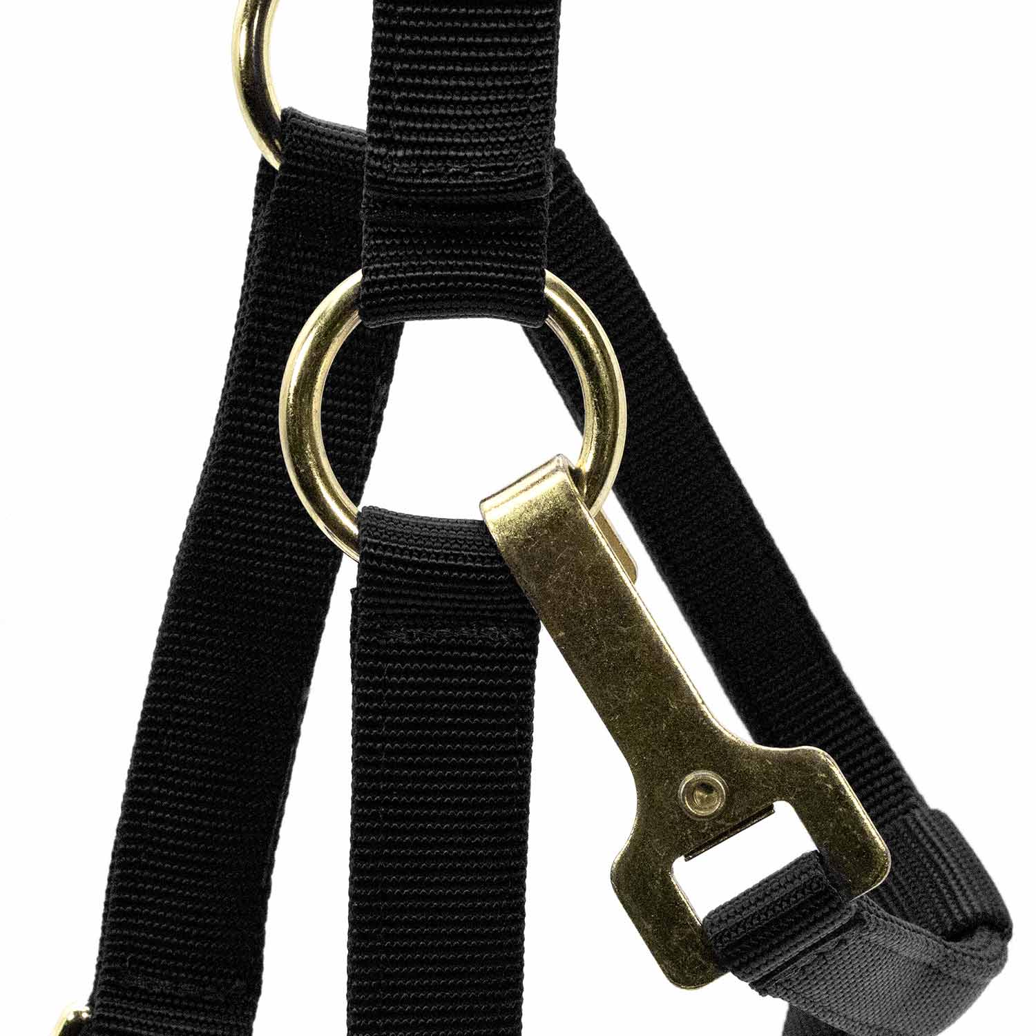 Jeffers Adjustable Halter with Throat Snap