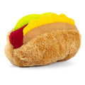 Jeffers American Grill Time Plush Squeaker Dog Toys - Hamburger or Hot Dog