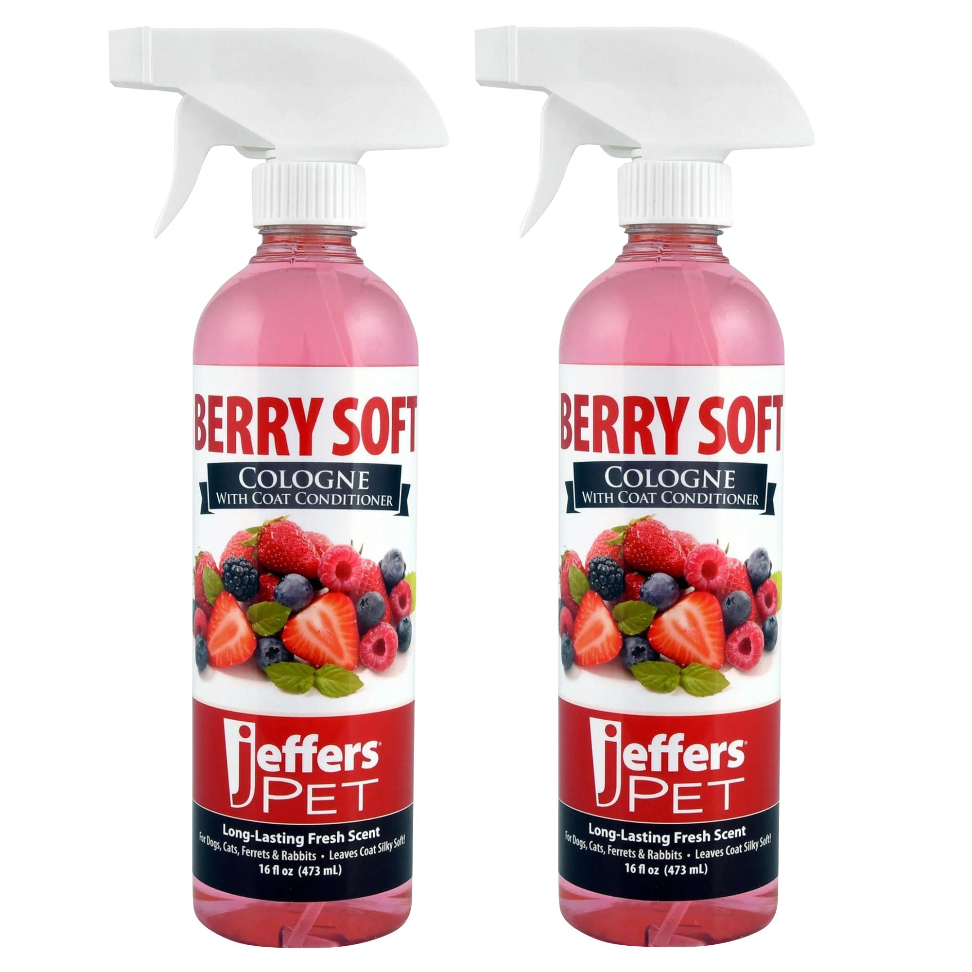 Jeffers Pet Colognes with Coat Conditioner, 16 oz Spray