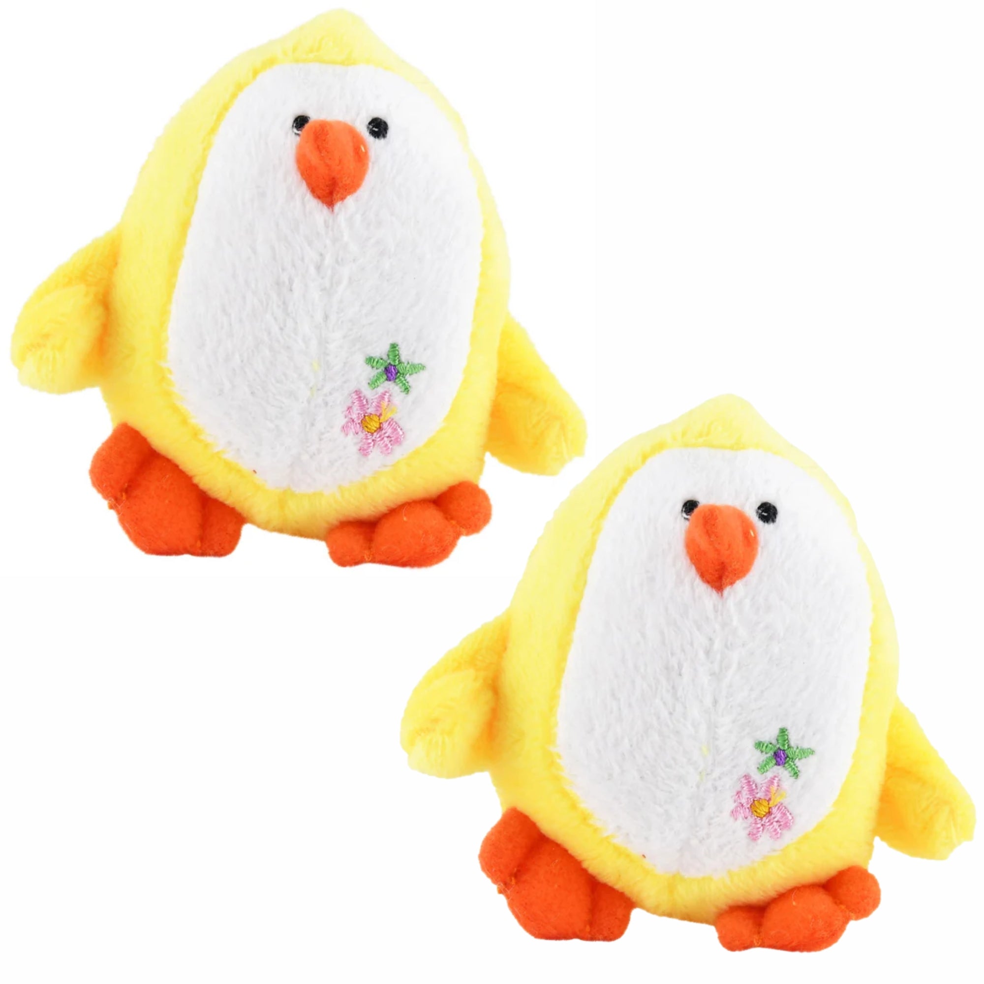 Jeffers Plush Penguin Squeaker Toy for Puppies & Small Dogs