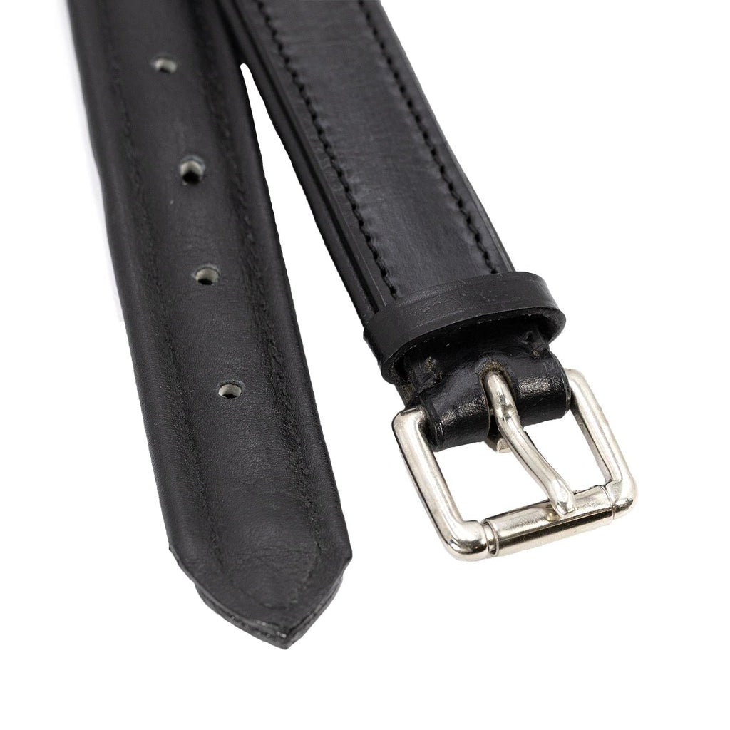 Jeffers Premium Padded Black Leather Dog Collars