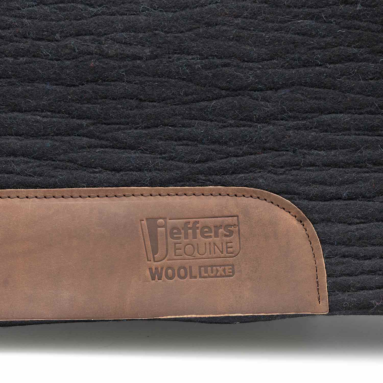 Jeffers WoolLuxe 100% Wool Equine Saddle Pad – Cushioned, Breathable, and Shock-Absorbing