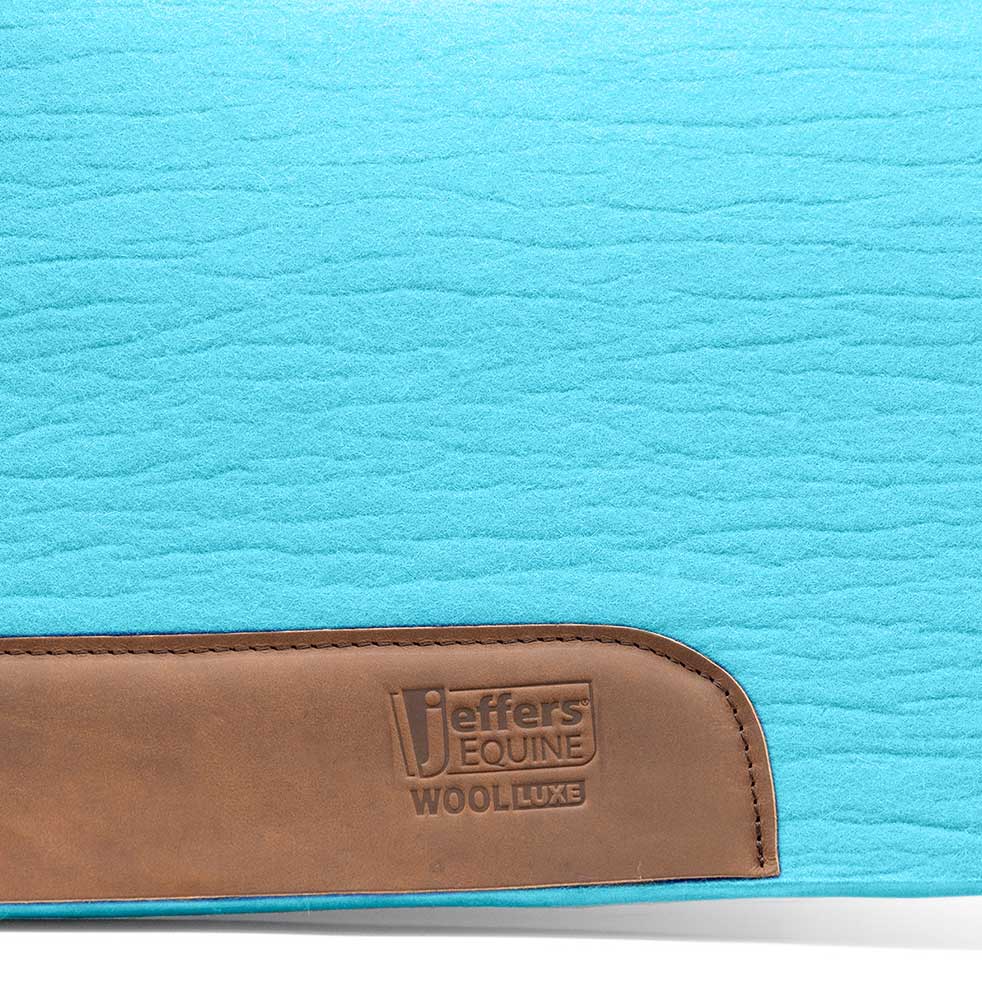 Jeffers WoolLuxe 100% Wool Equine Saddle Pad – Cushioned, Breathable, and Shock-Absorbing