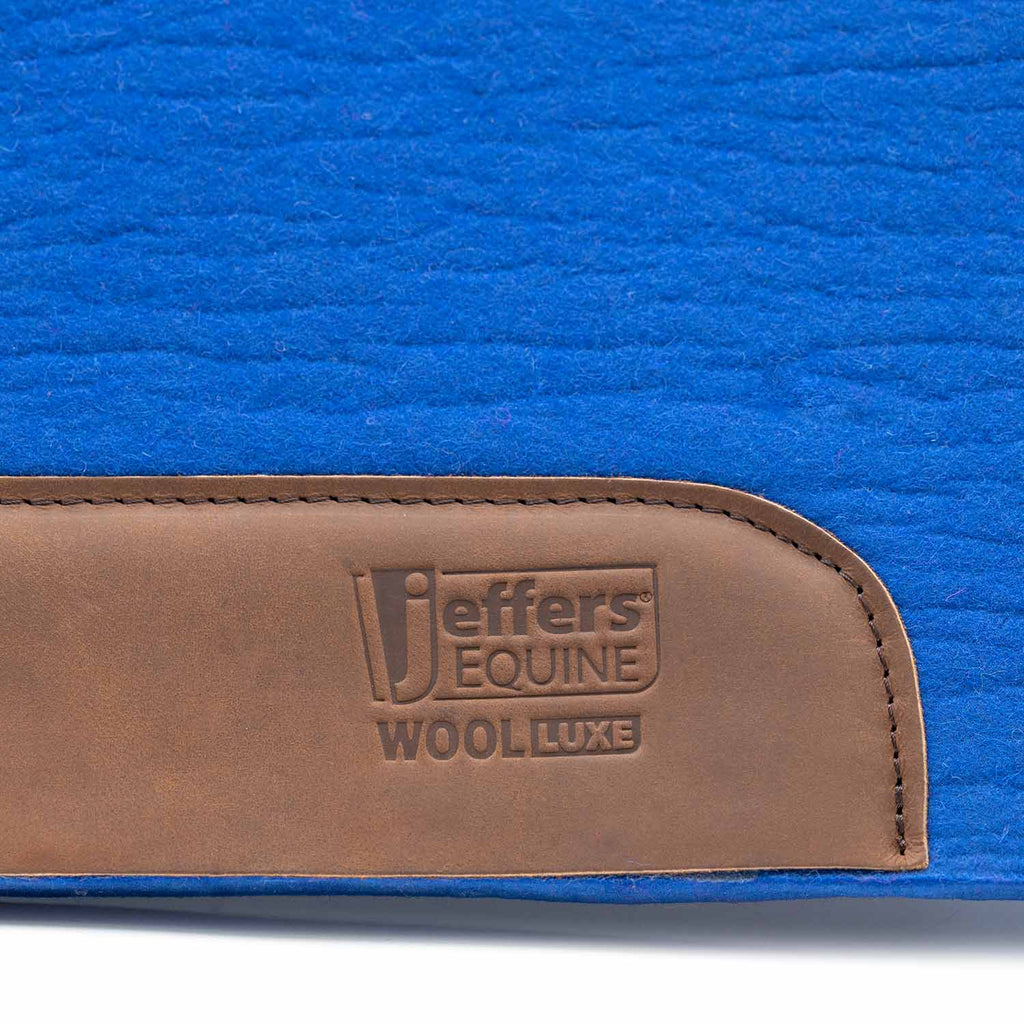 Jeffers WoolLuxe 100% Wool Equine Saddle Pad – Cushioned, Breathable, and Shock-Absorbing