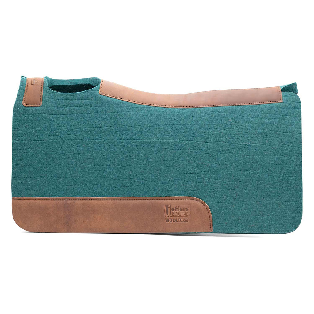 Jeffers WoolLuxe 100% Wool Equine Saddle Pad – Cushioned, Breathable, and Shock-Absorbing