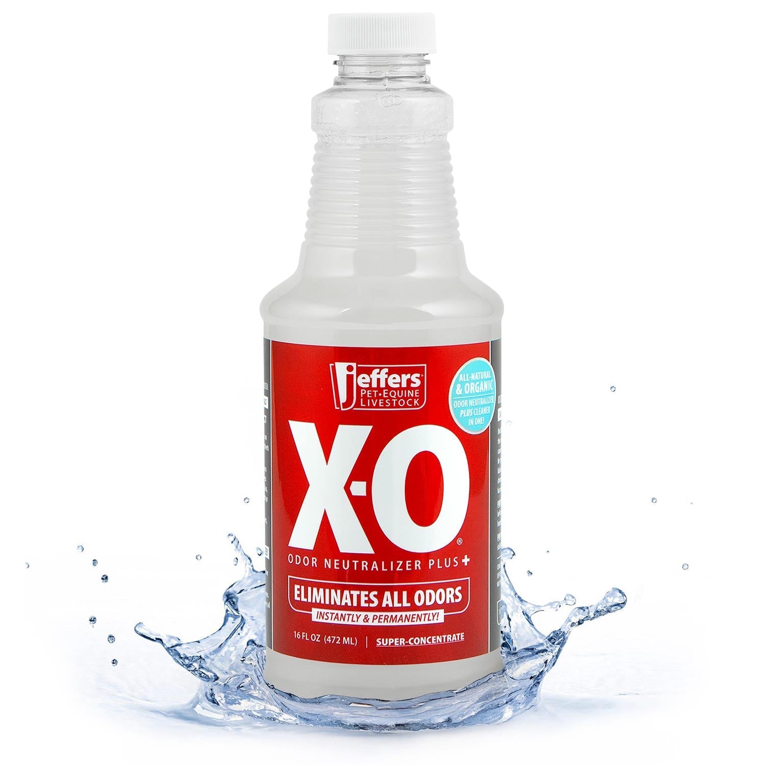 Jeffers X-O Pet Odor Neutralizer Plus + Cleaner Concentrate