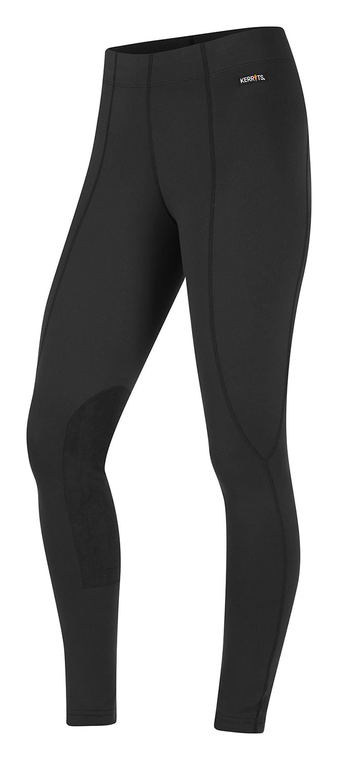 Kerrits Women's Flow Rise Knee Patch Performance Riding Tights