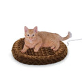 K&H Thermo-Kitty Fashion Splash Heated Cat Bed – Orthopedic, Energy-Efficient, Plush Indoor Cat Bed, Machine Washable