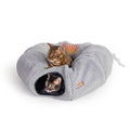 K&H Thermo-Kitty Heated Cat Tunnel – Indoor Heated Cat Bed and Play Tunnel with Machine Washable Pillow