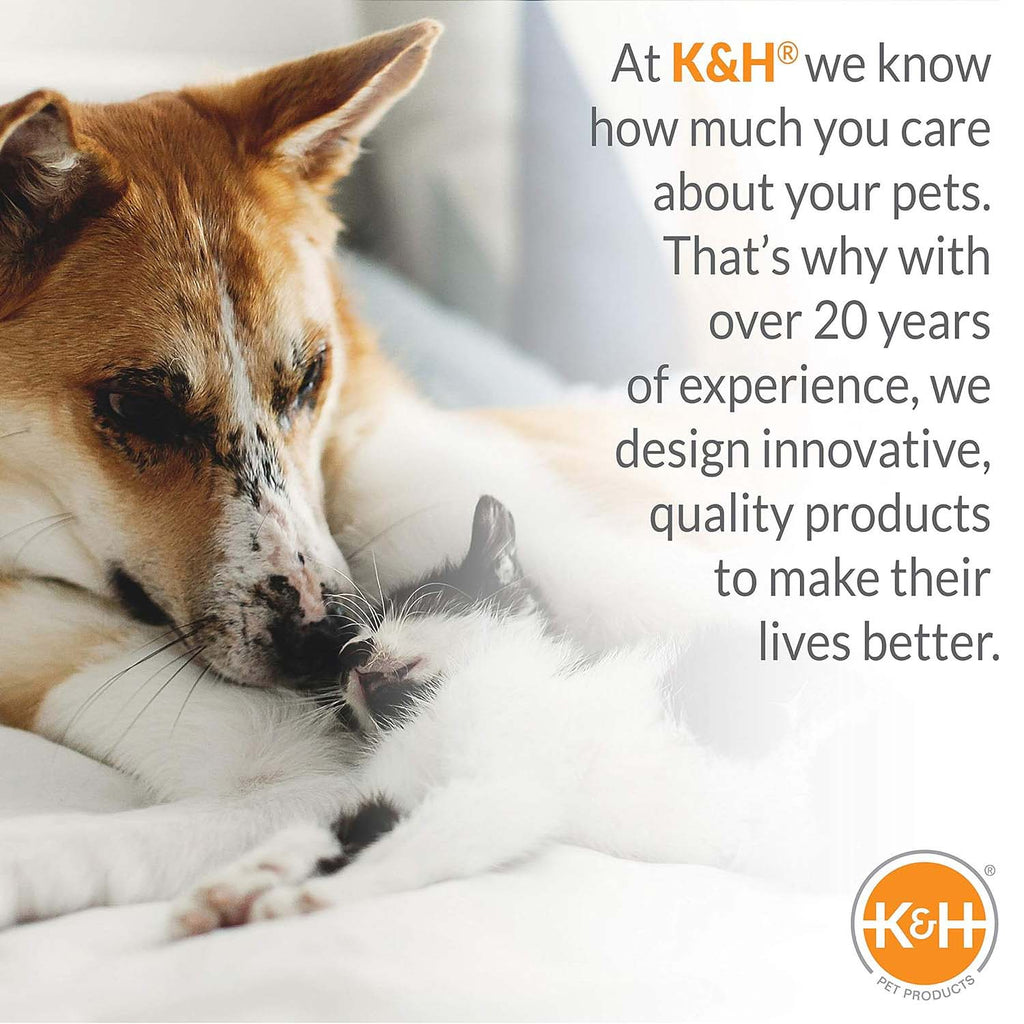 K&H Thermo-Pet Heated Mat for Small Dogs and Cats –  Indoor Heated Bed Pad