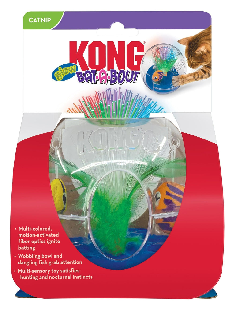 KONG Bat-A-Bout Glow Aquarium