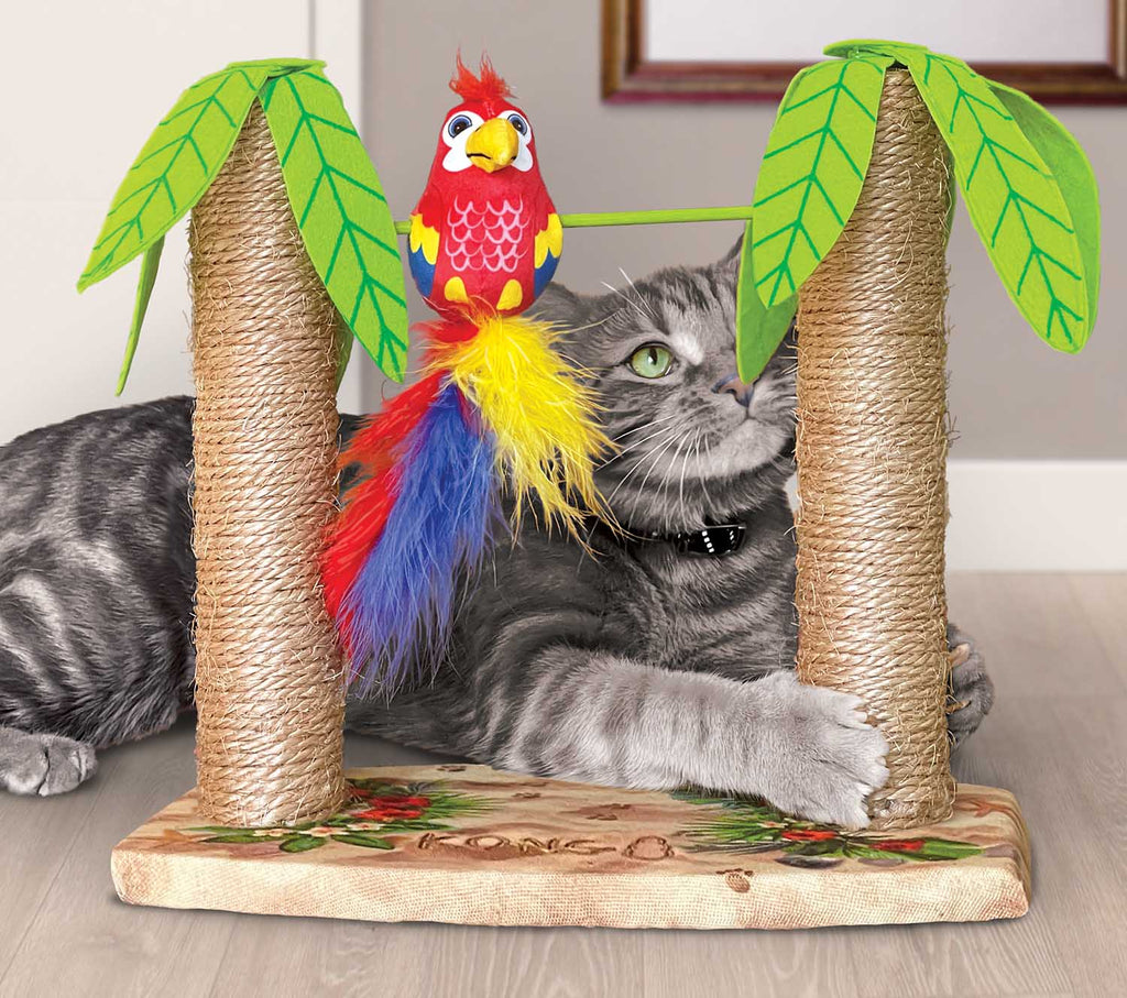 KONG Play Spaces Cat Tiki Twirl
