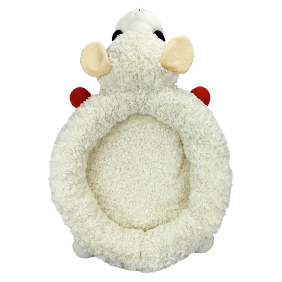Lamb Chop Bed, 27" Cuddly Dog Bed
