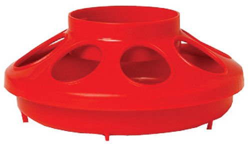 Little Giant 1 Quart Chicken Feeder & Waterer – Plastic Screw-On Jar & Base (Sold Separately)