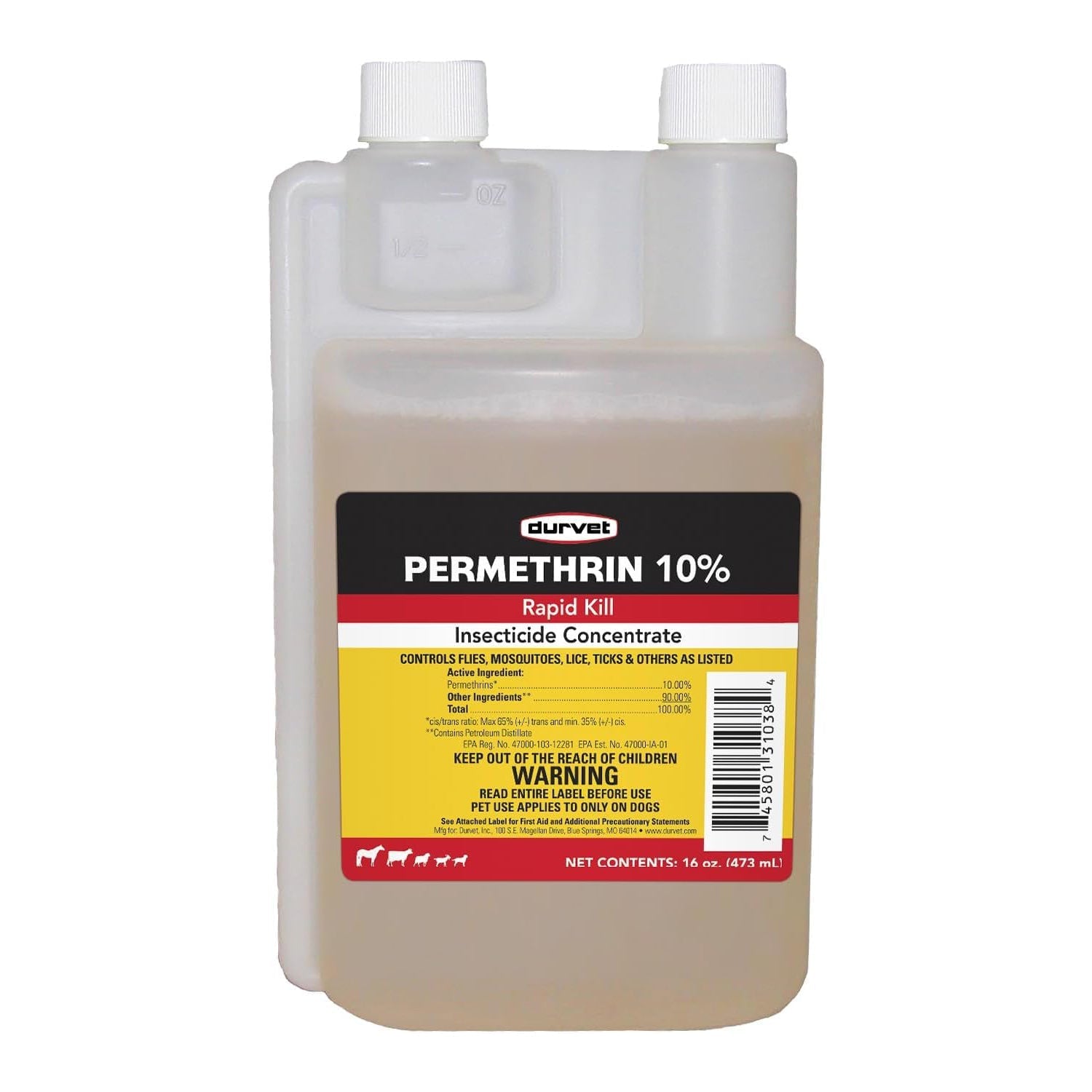 Permethrin 10% Livestock & Premise Fly Spray, EC