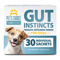 Pet's Choice Gut Instincts Probiotic Powder Packets for Dogs – Daily Digestive & Immune Support, 30 Count