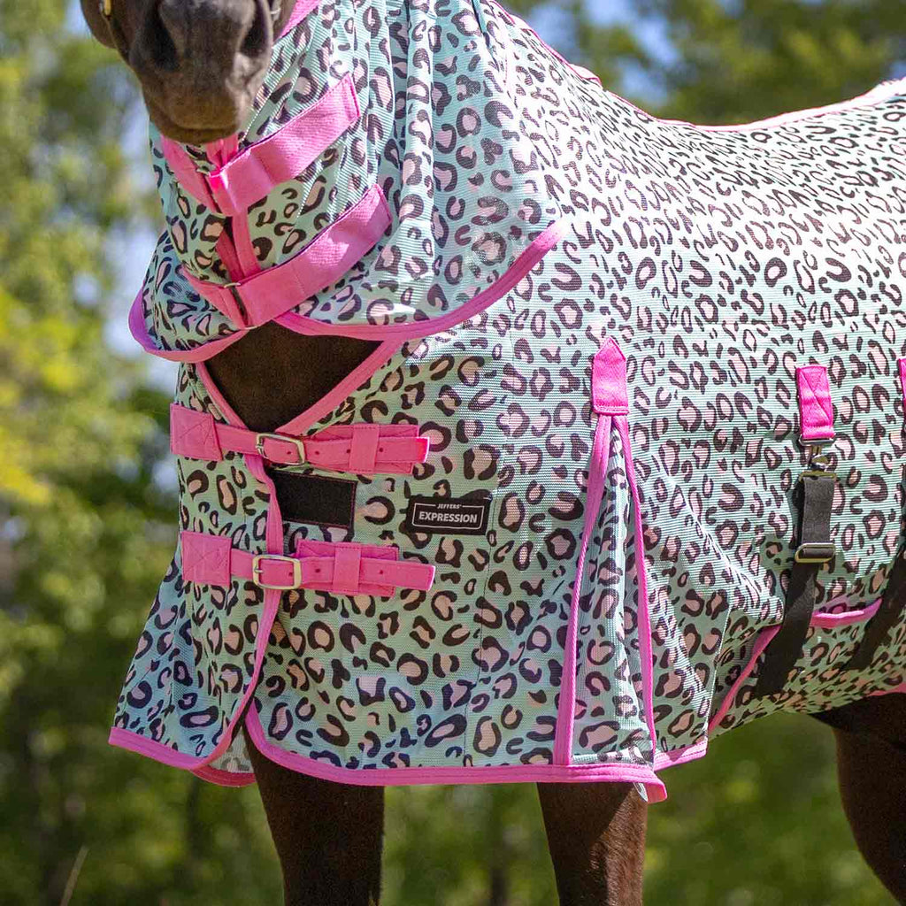 Jeffers Expression Softmesh Combo Neck Horse Fly Sheet