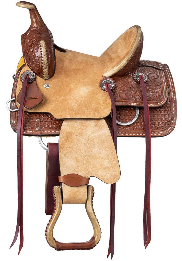 Royal King Youth Garrison Barrel Saddle