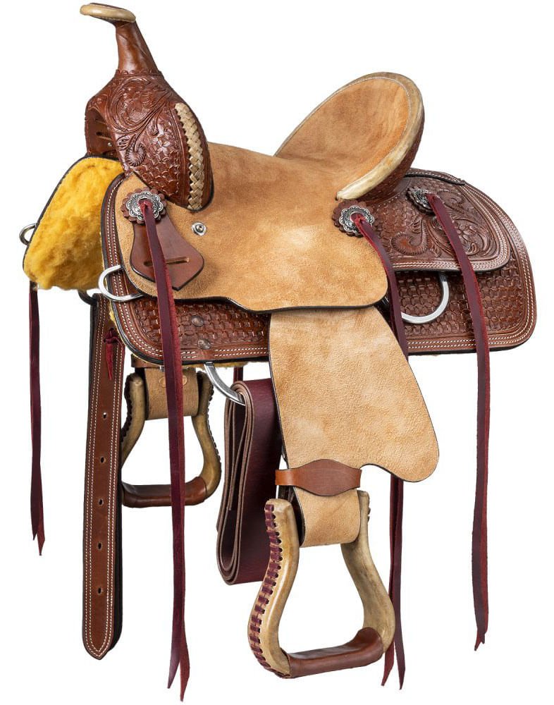 Royal King Youth Garrison Barrel Saddle