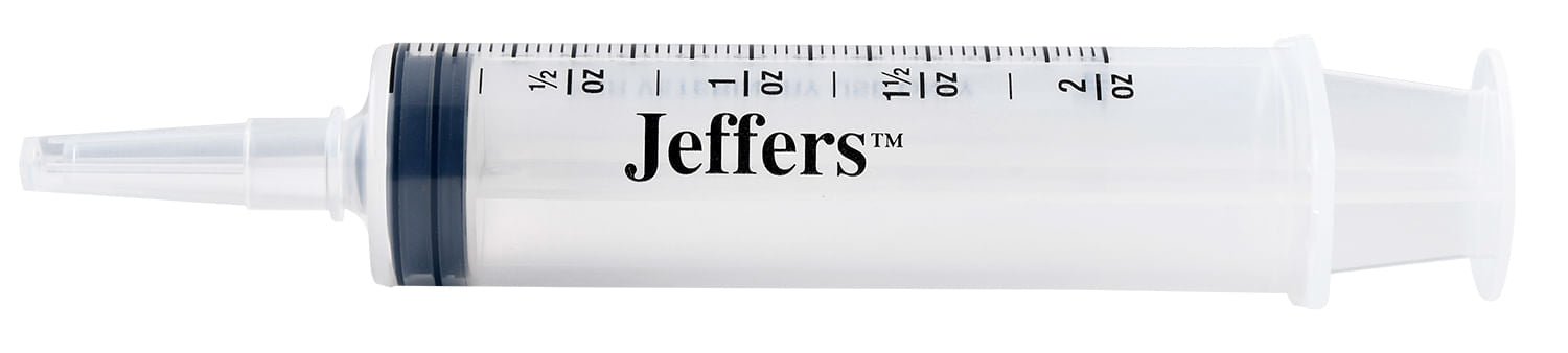 Jeffers Syringe with Catheter Tip